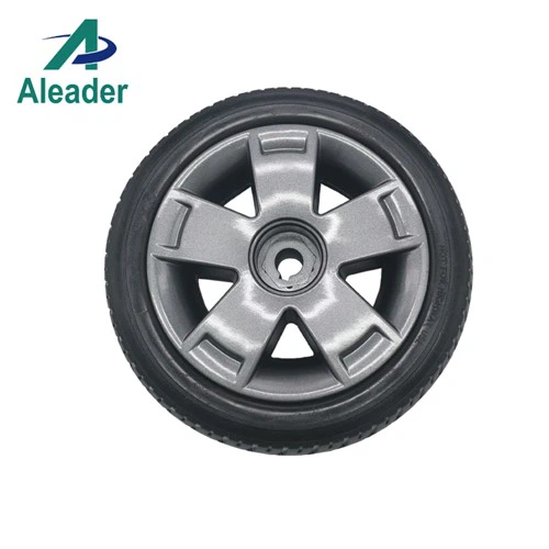 9X3 PU massieve banden en wielen